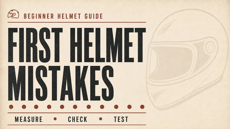 Buying Your First Motorcycle Helmet Online? 10 Mistakes New Riders Should Avoid