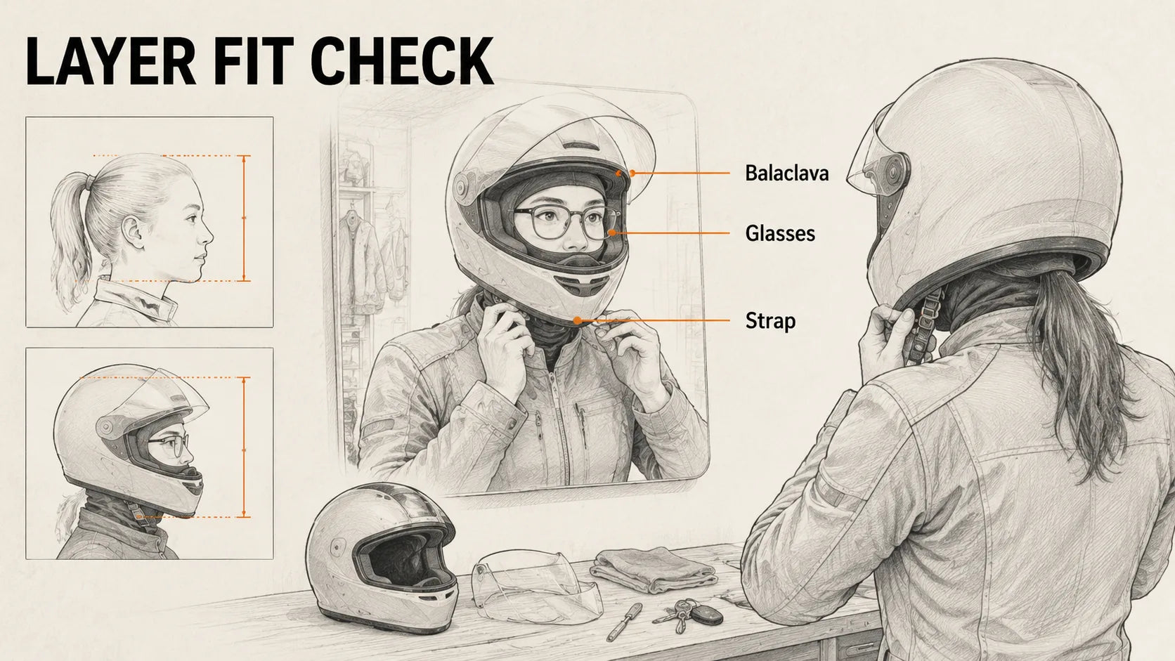 Can a Balaclava or Skull Cap Change Motorcycle Helmet Fit?