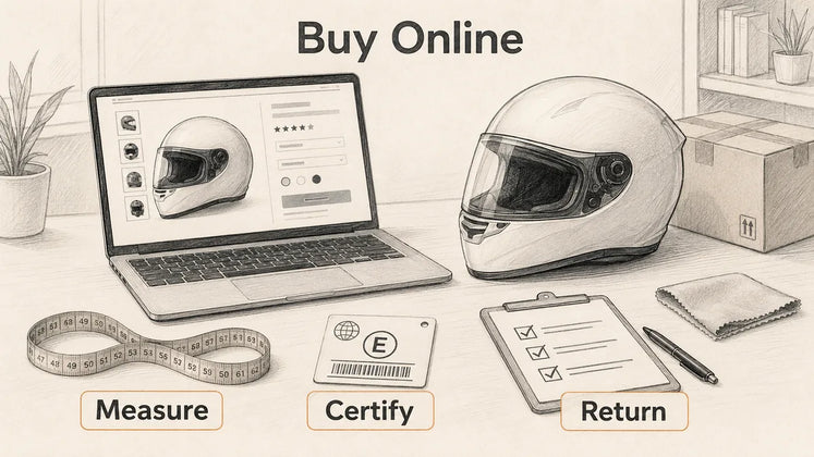 What Should I Check Before Buying a Motorcycle Helmet Online?