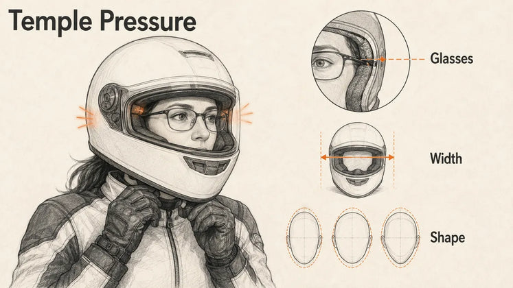 Why Does My Helmet Press on My Temples?
