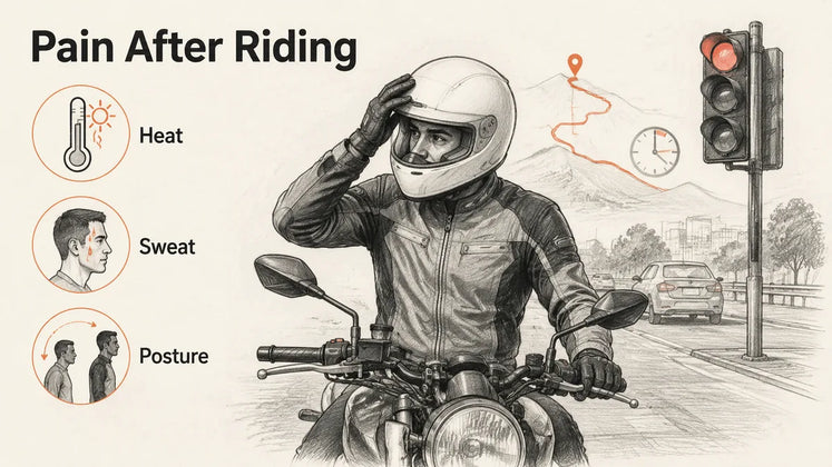 Why Does My Helmet Only Hurt After I Start Riding?