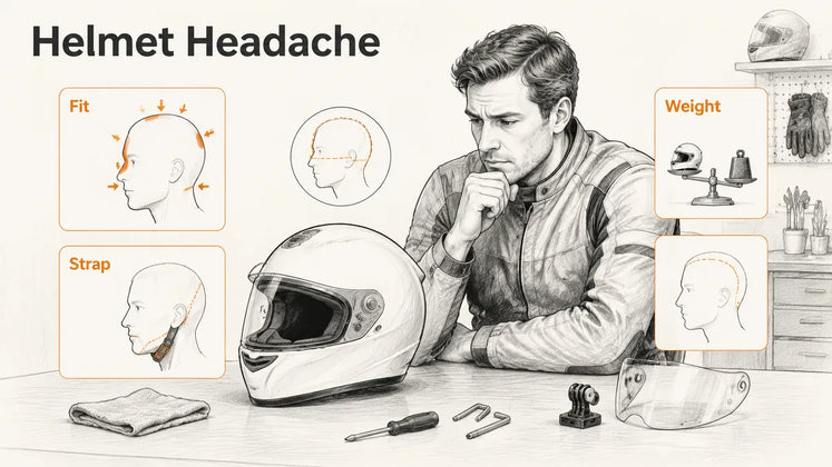 What Should I Check If My Motorcycle Helmet Gives Me a Headache?