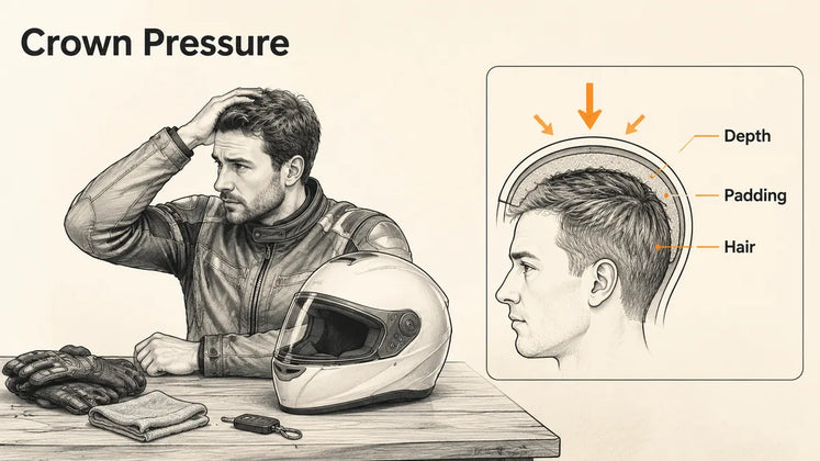 Why Does My Helmet Press on the Top of My Head?