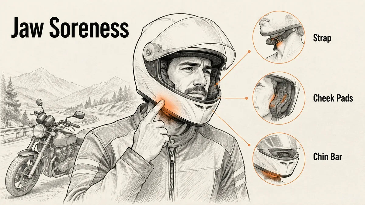Why Does My Helmet Make My Jaw Feel Sore?