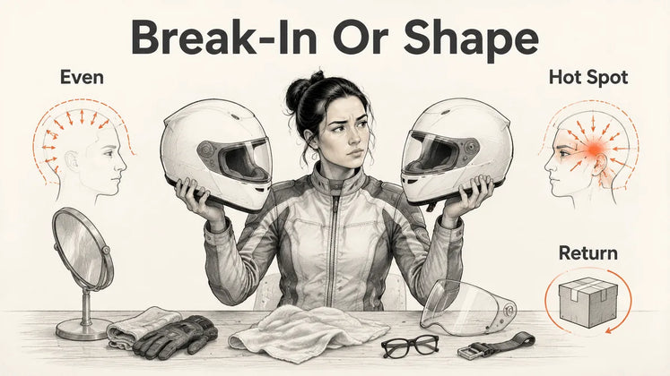 Is My New Helmet Breaking In or Just the Wrong Shape?