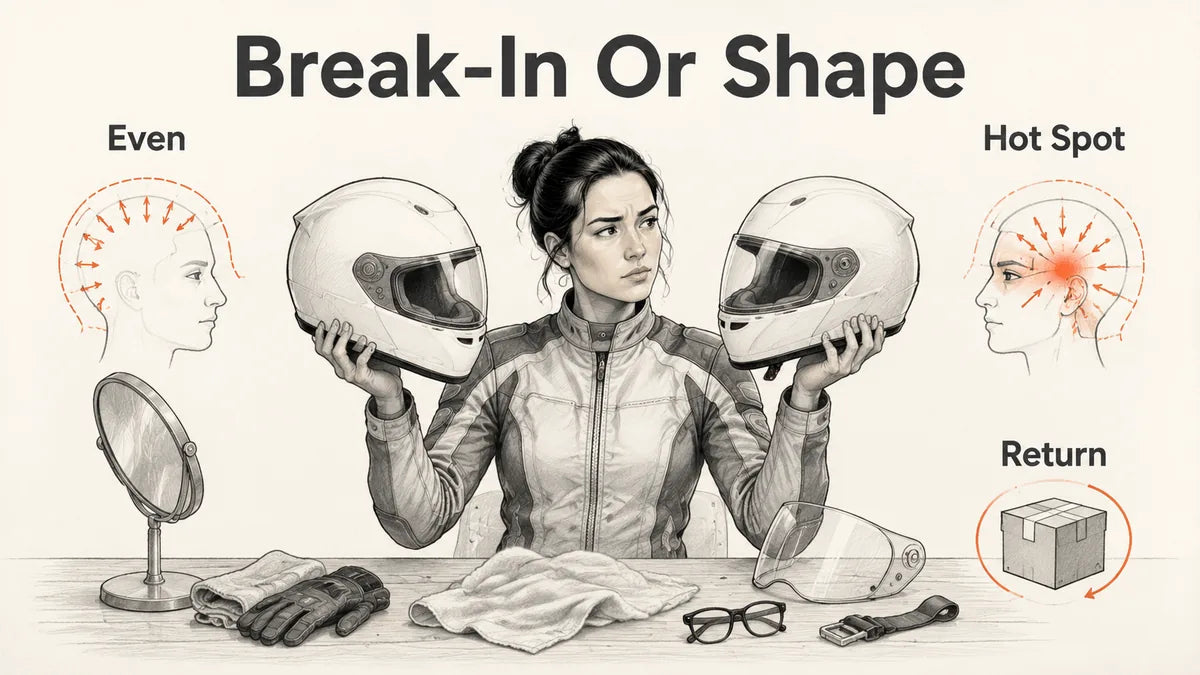 Is My New Helmet Breaking In or Just the Wrong Shape?