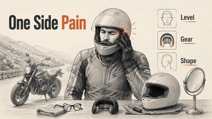 Why Does My Helmet Hurt More on One Side?