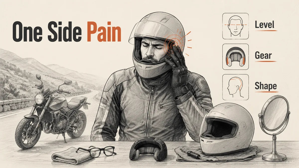 Why Does My Helmet Hurt More on One Side?