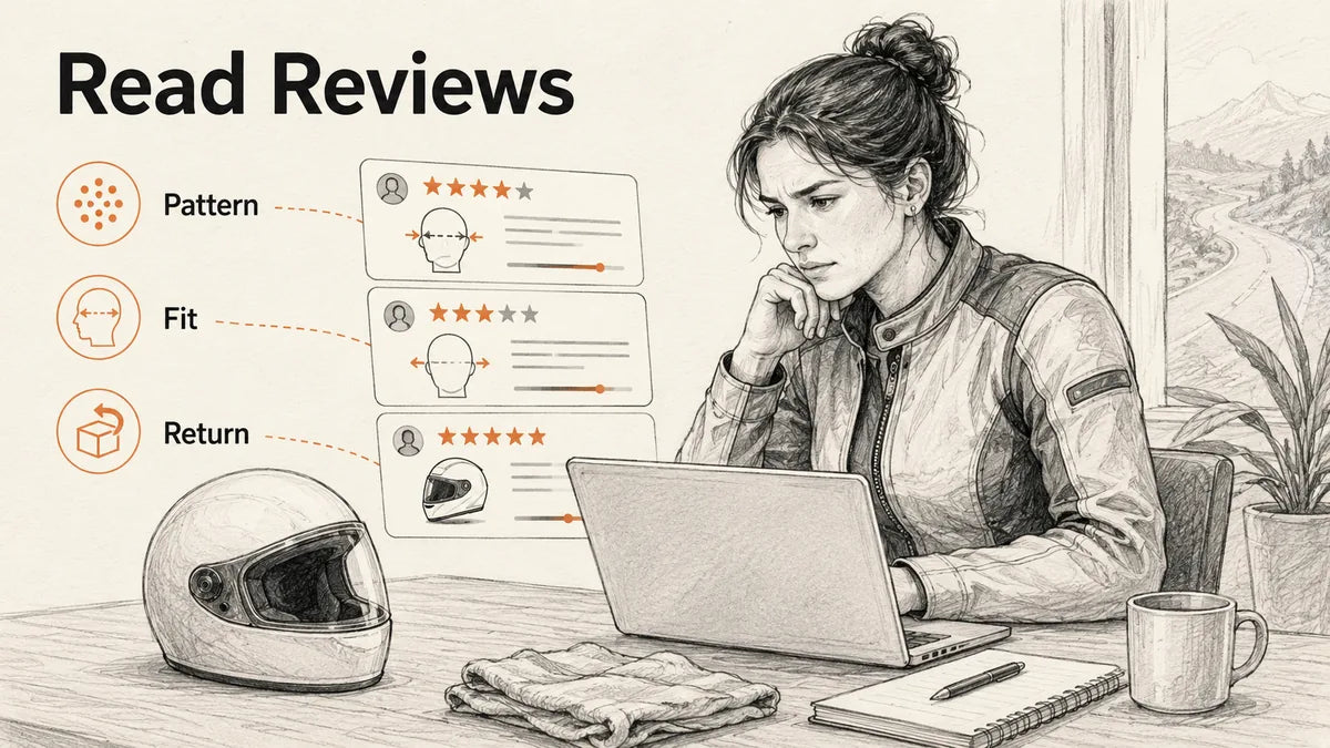 How Should I Read Motorcycle Helmet Reviews Without Getting Misled?