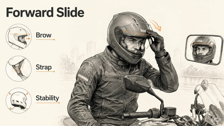 Why Does My Helmet Slide Forward While Riding?