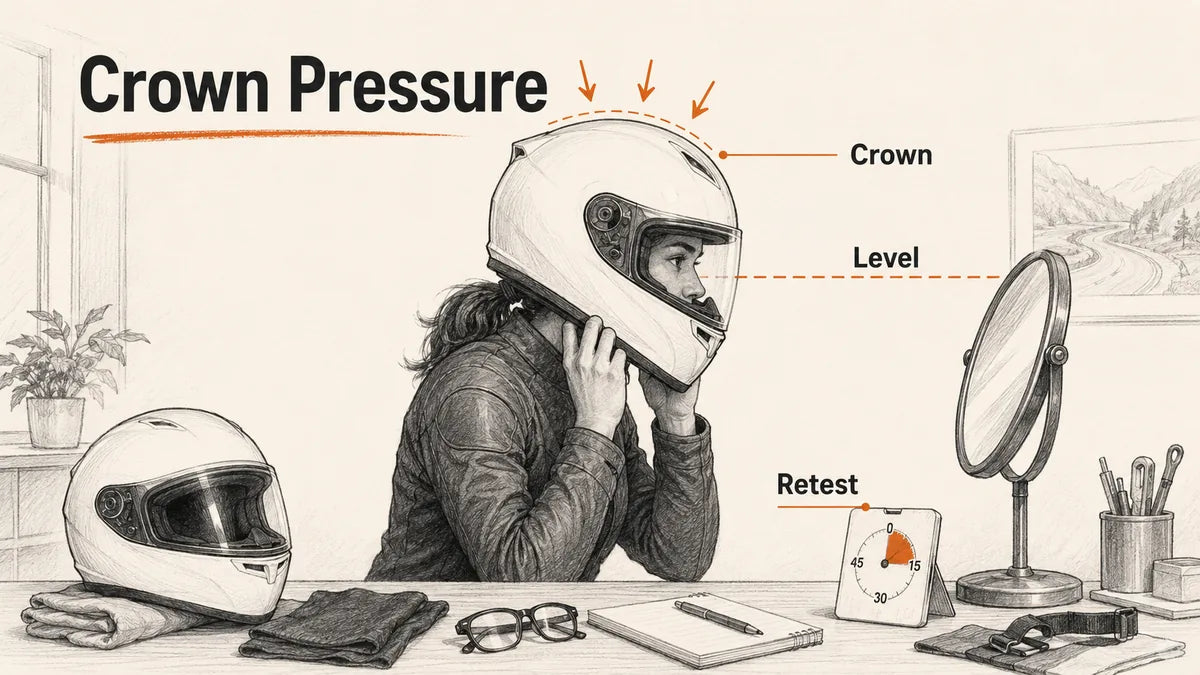 Why Does My Helmet Feel Like It Pushes My Head Down?