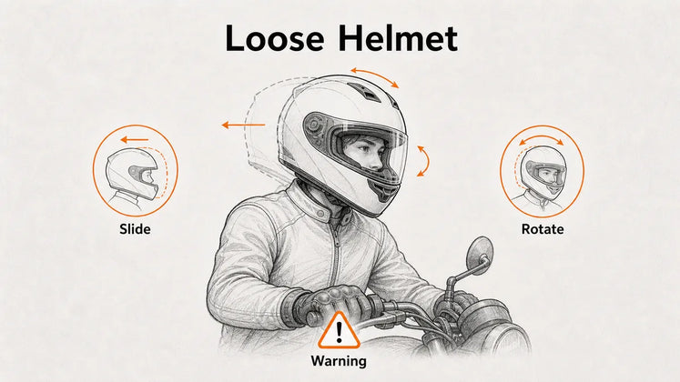 Is a Loose Motorcycle Helmet Dangerous?