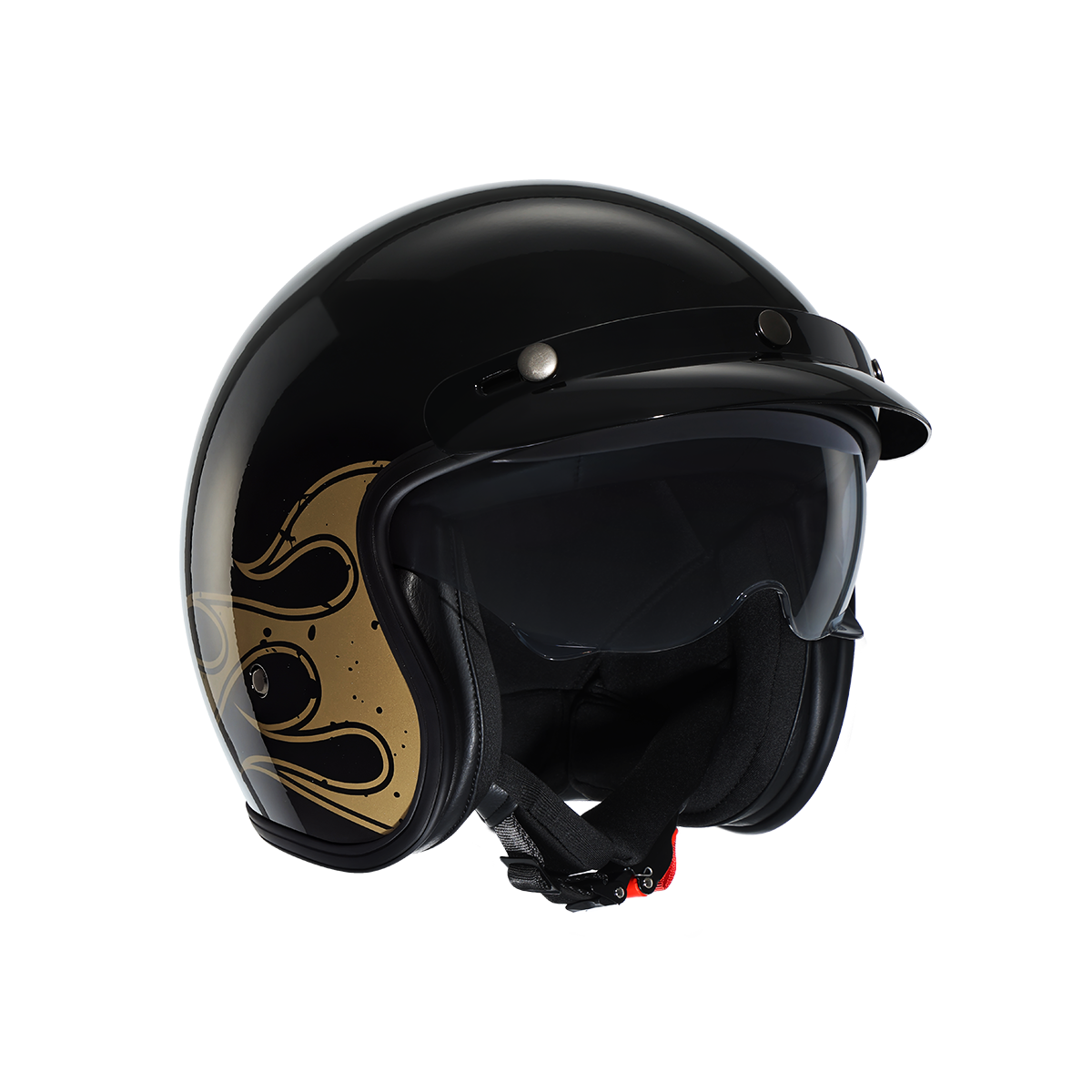 Movelck Open Face Helmet