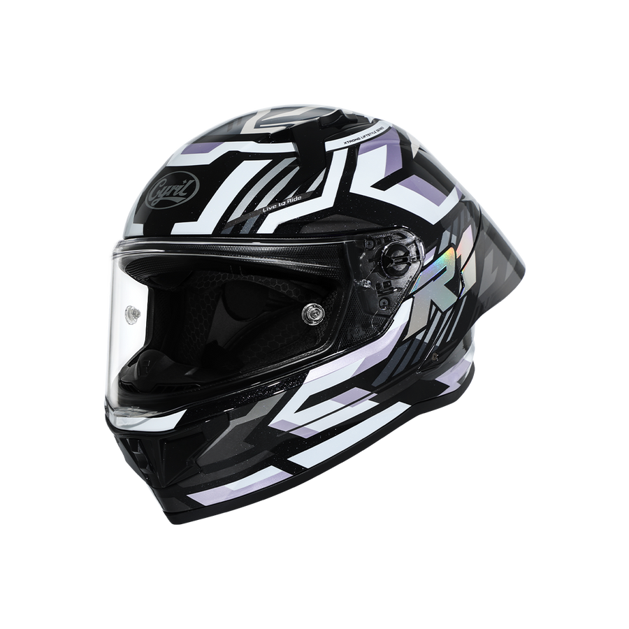R1-PRO Full Face Helmet - Shadow Armor A1 Gloss