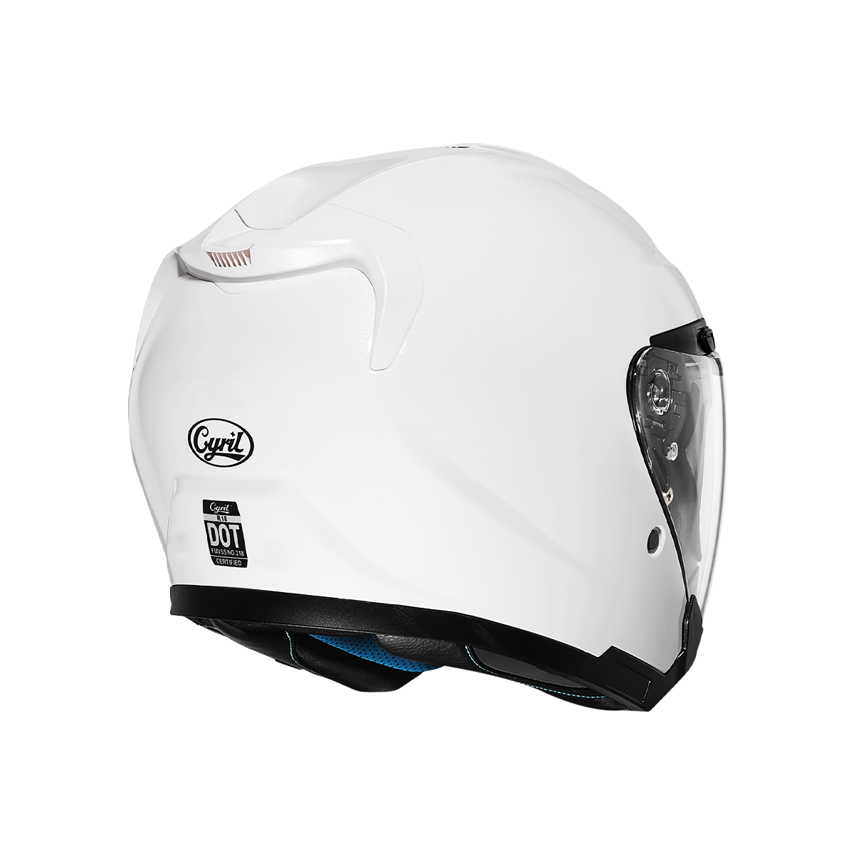 R18 Dual Visor Open Face Helmet