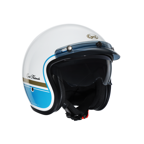 Movelck Open Face Motorcycle Helmet – Coastline 01 Gloss