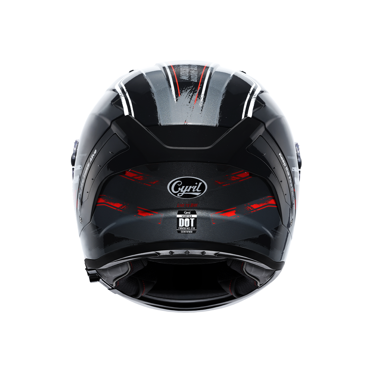 VORTEX Dual Visor Full Face Motorcycle Helmet
