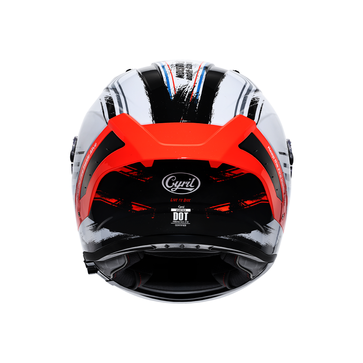 VORTEX Dual Visor Full Face Motorcycle Helmet