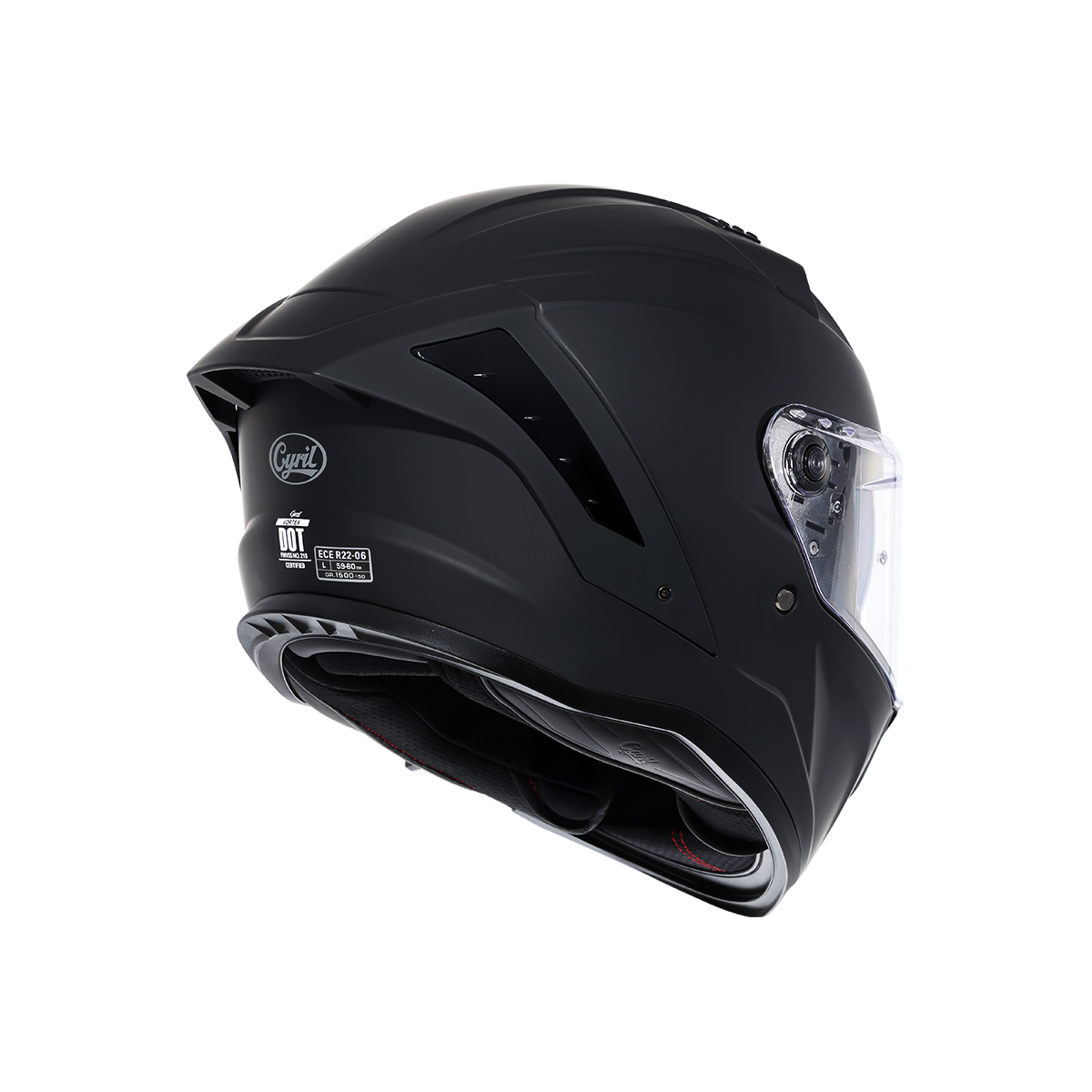 VORTEX Dual Visor Full Face Motorcycle Helmet