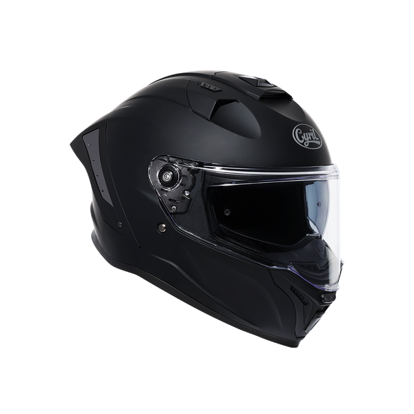 VORTEX Dual Visor Full Face Motorcycle Helmet – Black Matt