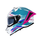 VORTEX Dual Visor Full Face Motorcycle Helmet