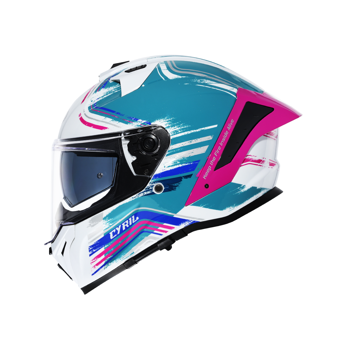 VORTEX Dual Visor Full Face Motorcycle Helmet