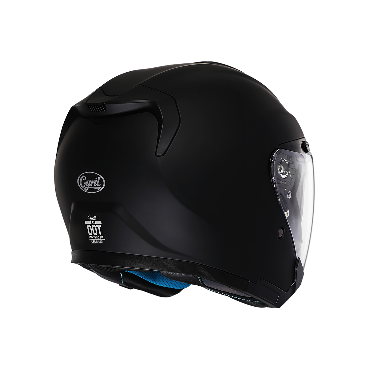 R18 Dual Visor Open Face Helmet