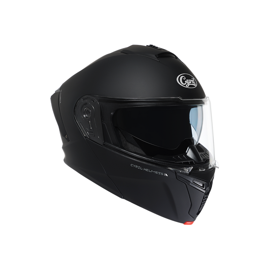THUNDER Dual Visor Modular Helmet - Black Matt