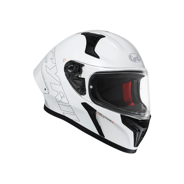 Mad Shark Full Face Motorcycle Helmet – Gloss White