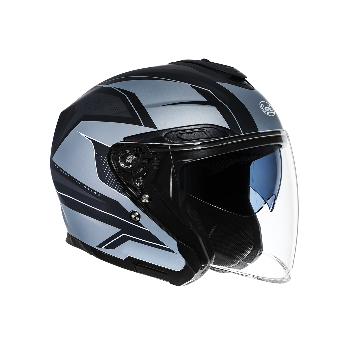 R18 Dual Visor Open Face Helmet