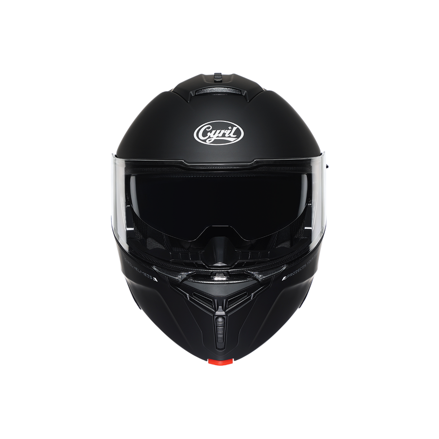 THUNDER Dual Visor Modular Helmet - Black Matt alternate view