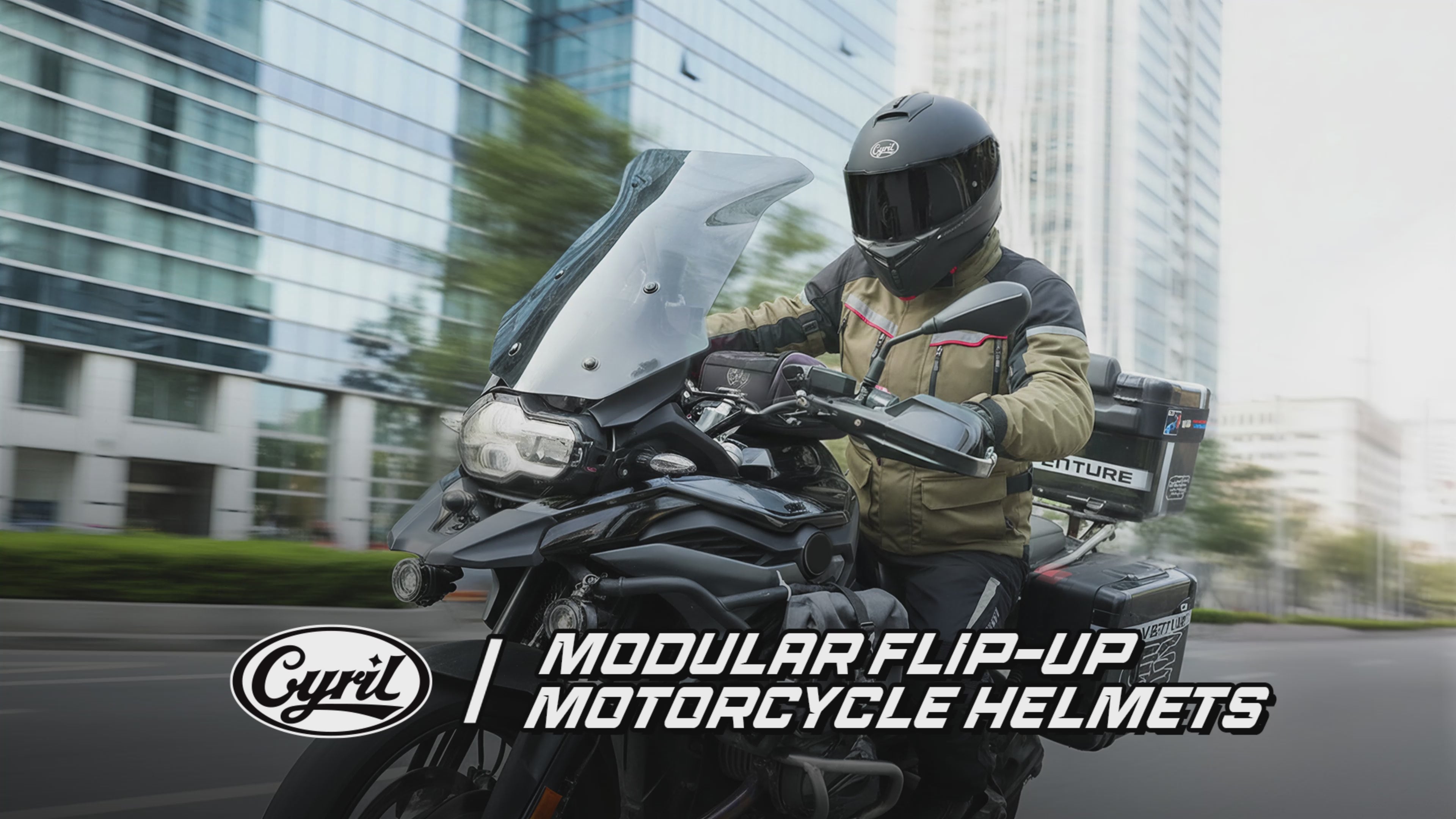 THUNDER Dual Visor Modular Helmet