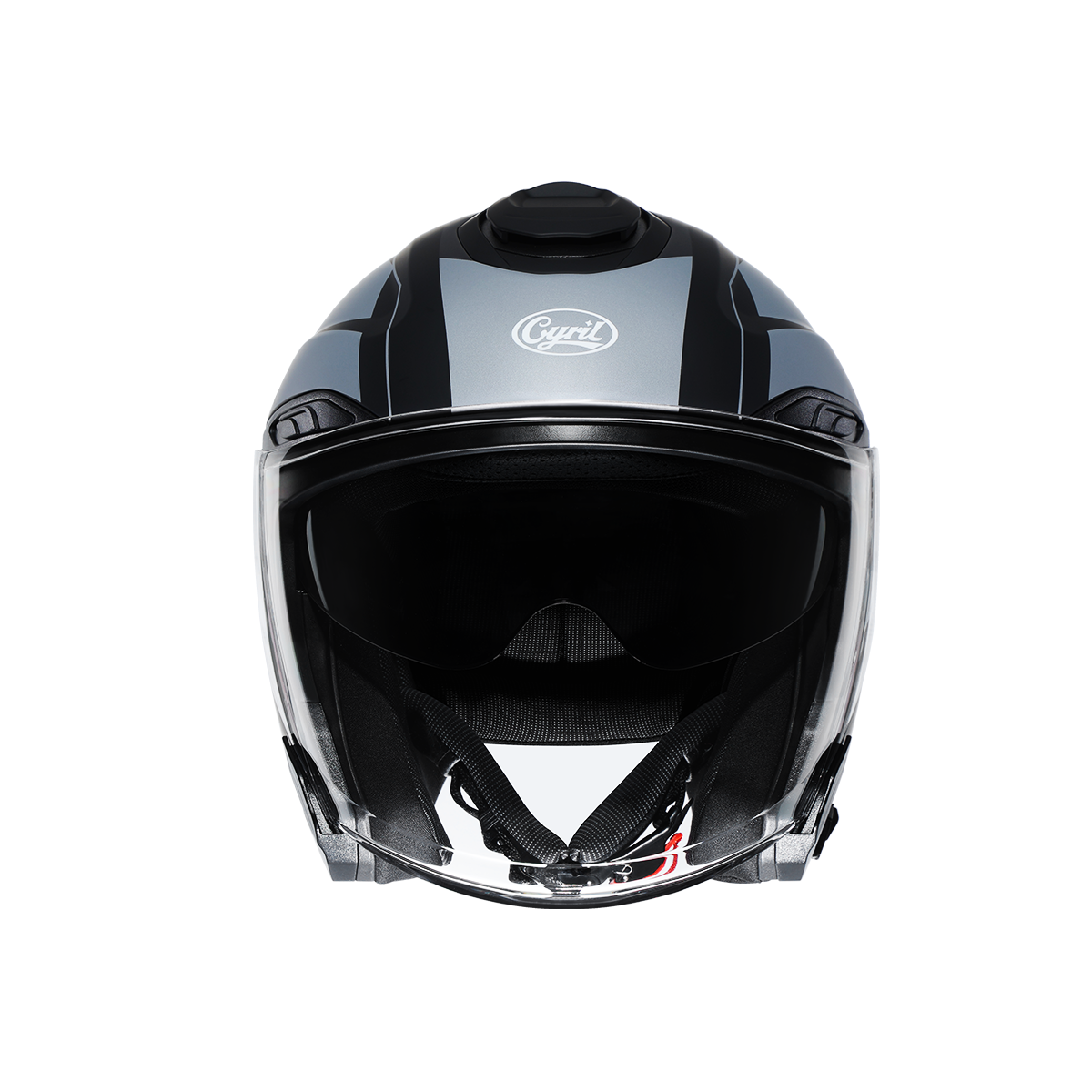 R18 Dual Visor Open Face Helmet